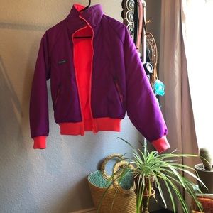 Vintage Columbia Reversible Jacket